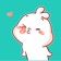 Happiness Rabbit and Friends app icon - Stickers app for iPhone