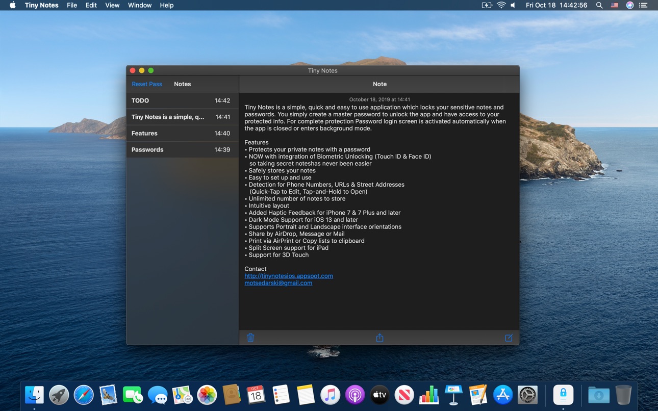 Mac screenshot