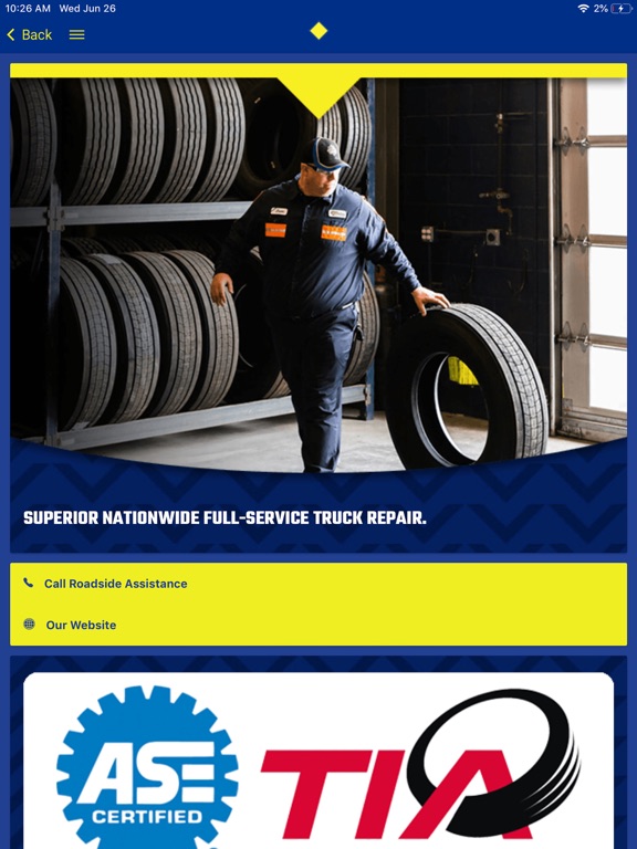 Boss Truck Shops iPad screenshot 2 - Travel app