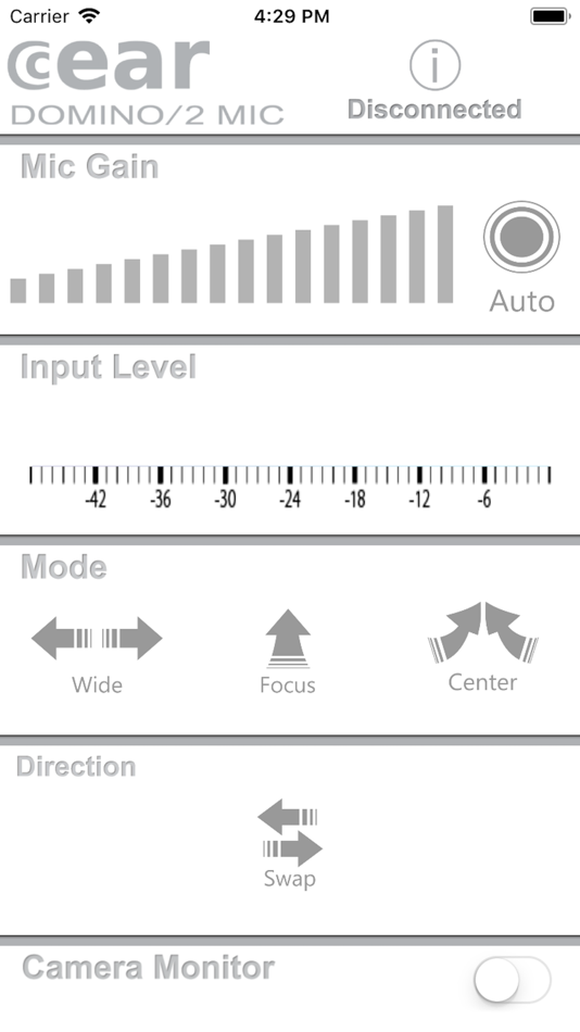 #1. DOMINO 2MIC SETTING (iOS) By: Cear, Inc.