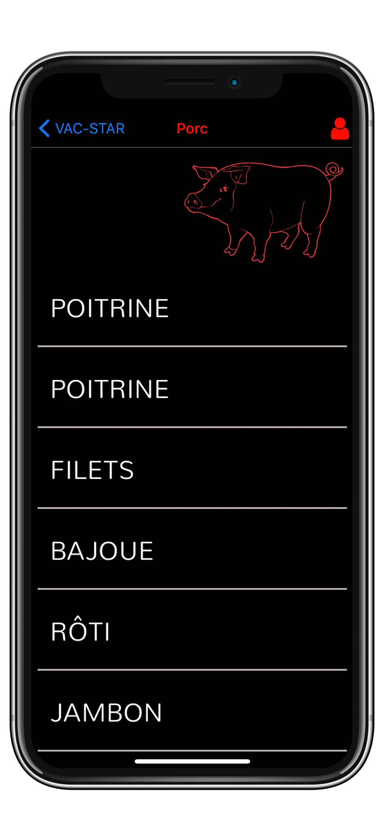 VAC STAR SOUS-VIDE FR screenshot 3