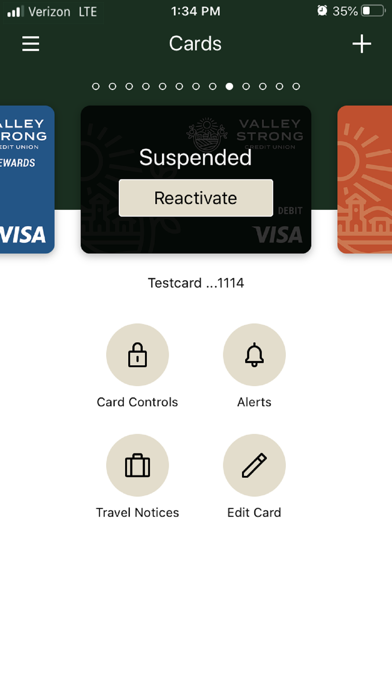Valley Strong Card Alerts screenshot 3