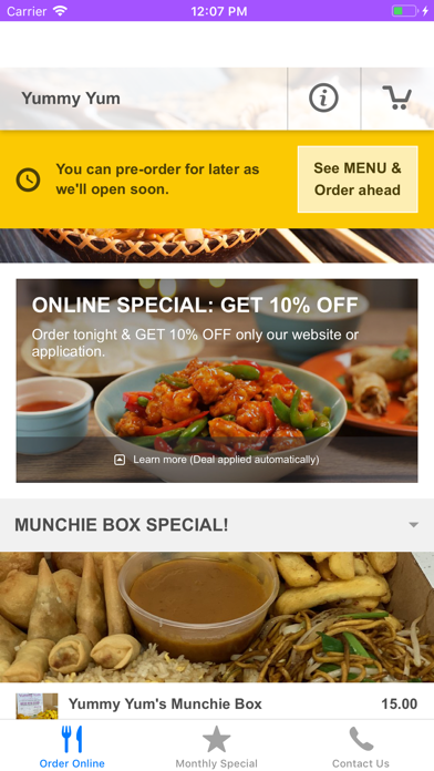 App screenshot