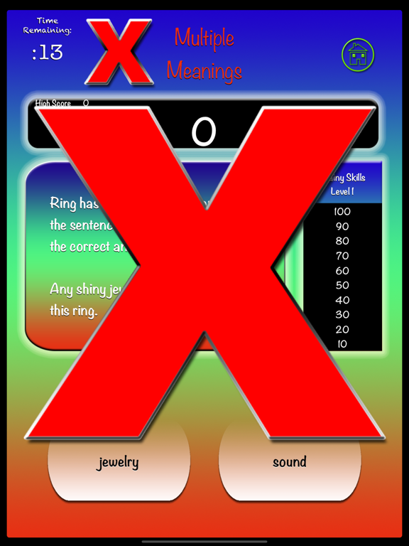 Screenshot #6 pour Brainy Skills Multiple Meaning
