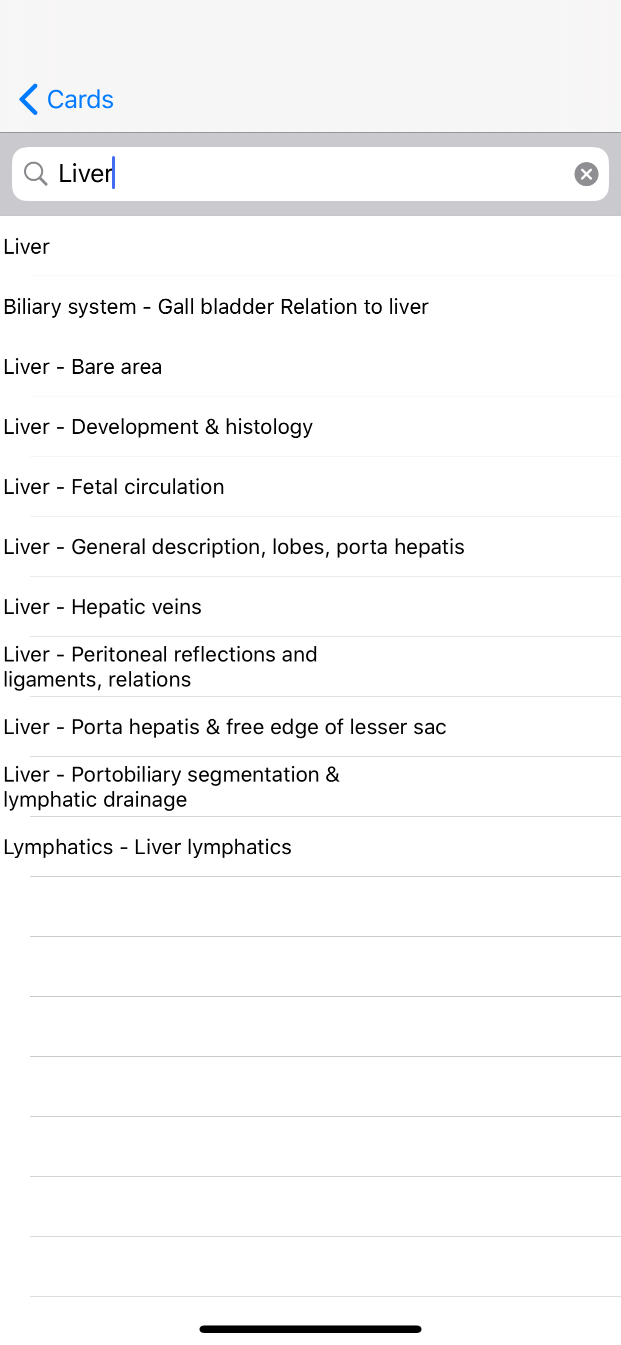 Instant Anatomy Flash Cards