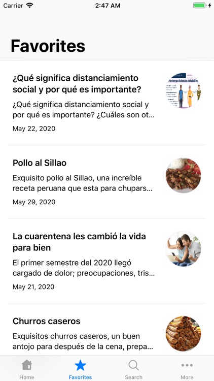 Revista Latina NC screenshot-5