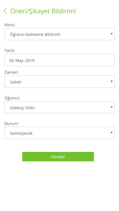 Servis Biziz Screenshot