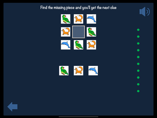 Treasure hunting for Kids Lite iPad screenshot