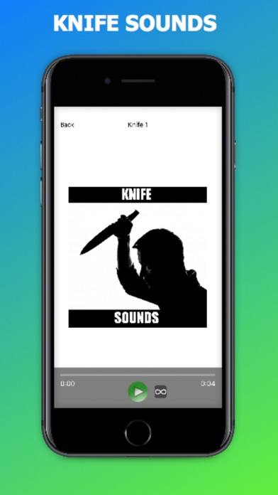 Screenshot #1 pour Knife Sound Effects