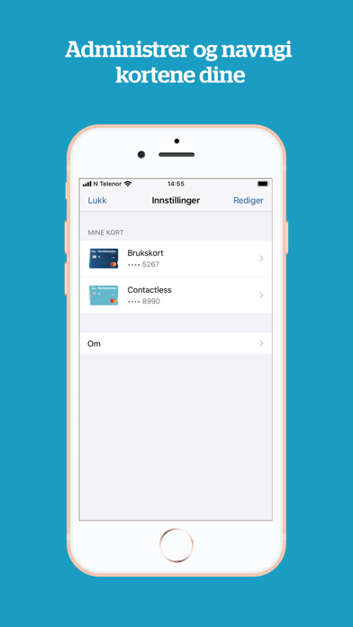 Screenshot #1 pour Handelsbanken NO – Kortkompis