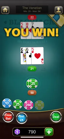 Game screenshot Blackjack Classic - Card Game apk