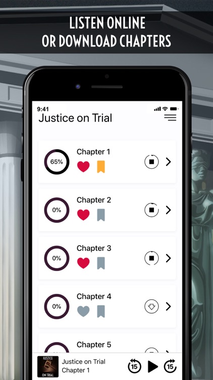 Justice on Trial - AudioApp