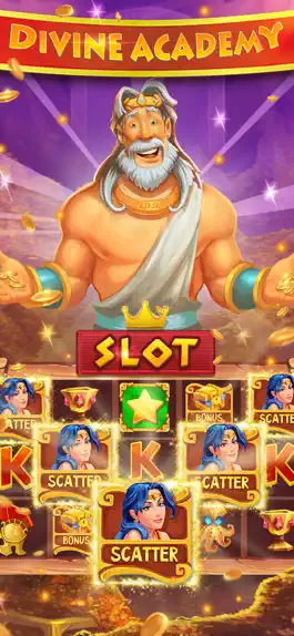 Game screenshot Divine Academy Casino: Slots mod apk