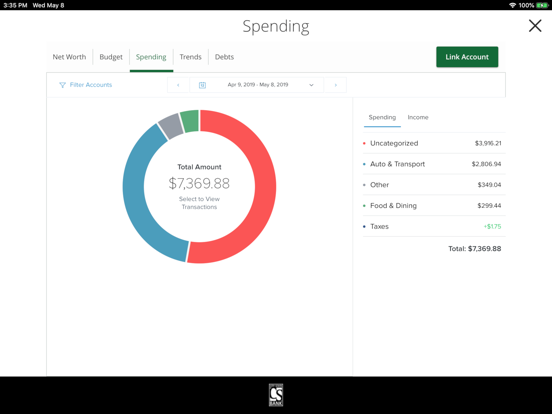 City State Bank Mobile Banking iPad screenshot 5 - Finance app