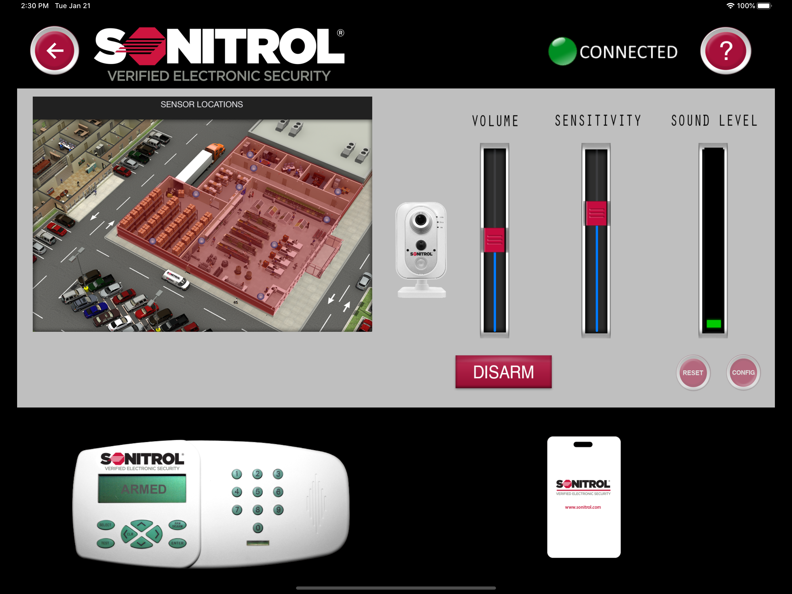 Sonitrol ABEL Sales Tool
