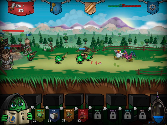 Bubble Wars Castle battle