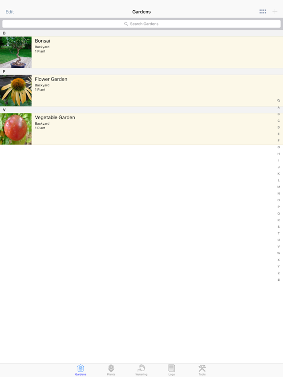 Plant Album Lite iPad screenshot 4 - Lifestyle app