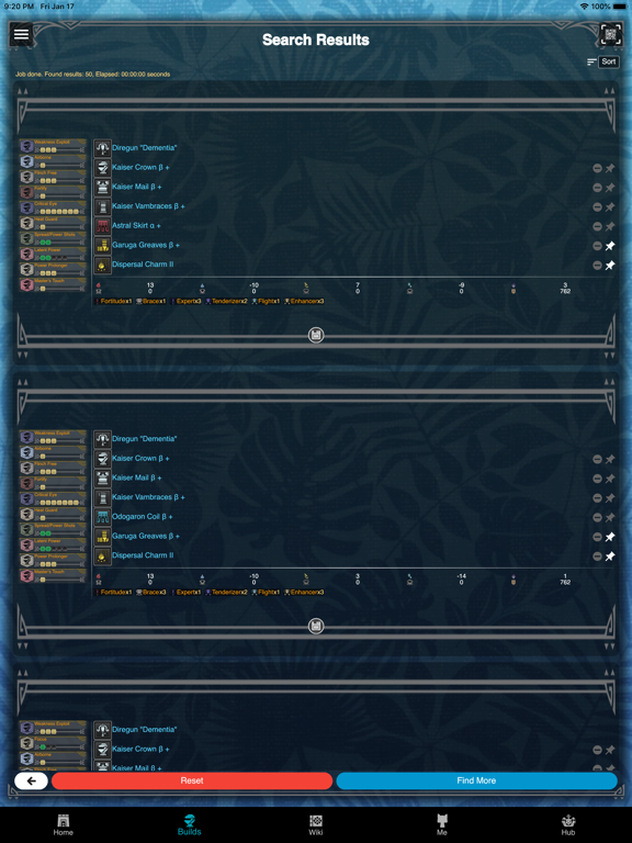 GameCat: MHW iPad screenshot 4 - Reference app