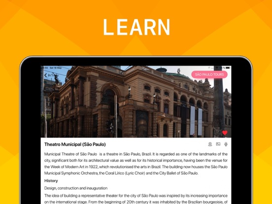 São Paulo Travel Guide iPad screenshot 5 - Travel app