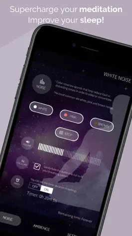 Game screenshot White Noise Meditate & Sleep mod apk