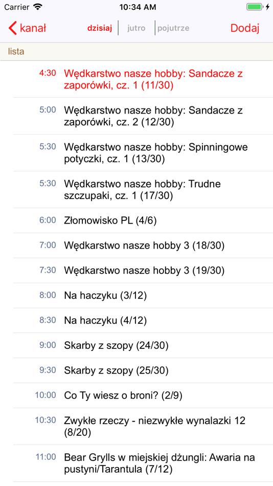 #2. Program TV w Polsce (iOS) 由: CHANG LONG WU