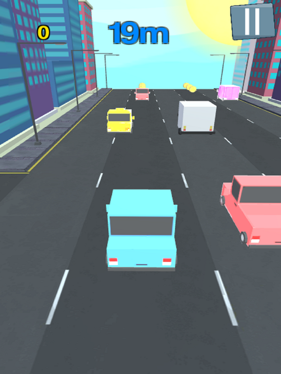 Screenshot #5 pour Rushy City:Traffic Dodge Run