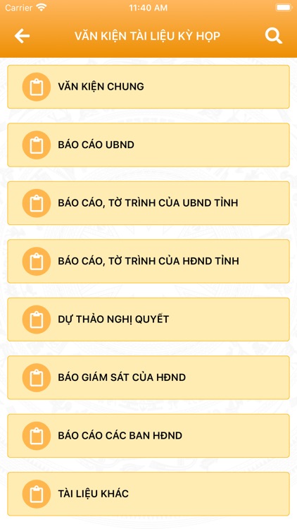 Quản lý kỳ họp HT