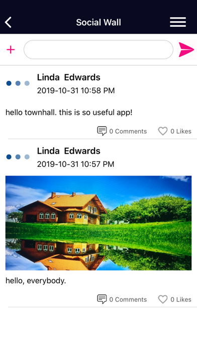 Screenshot #3 pour TownHall App