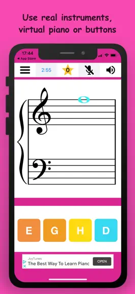 Game screenshot Learn Music Notes Piano Pro apk