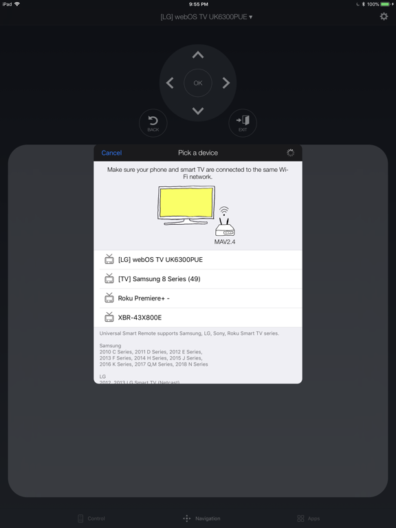 Screenshot #6 pour Télécommande Smart