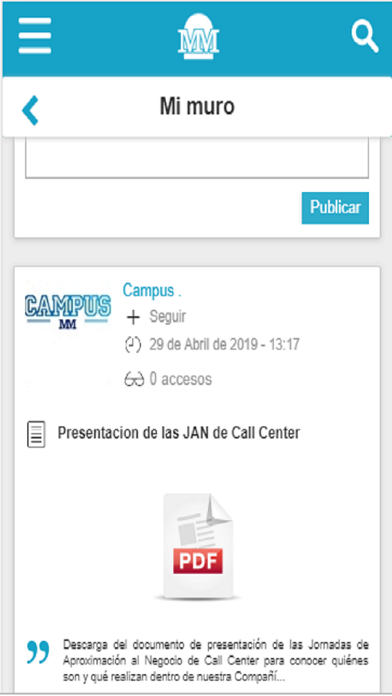 How to cancel & delete Campus Mutua from iphone & ipad 2