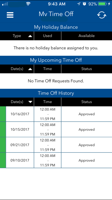 My Walmart Schedule