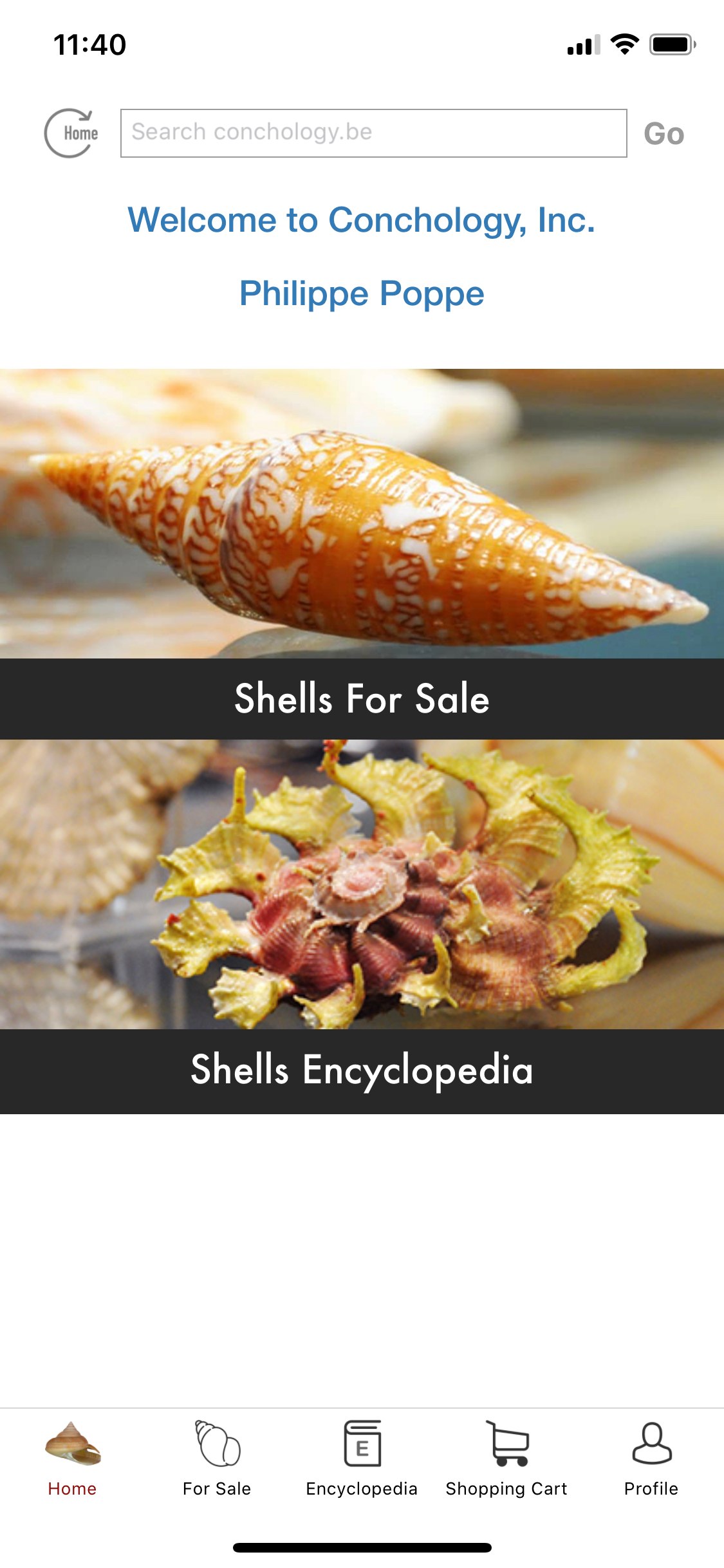 Conchology