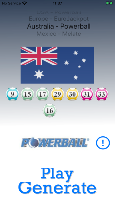 Screenshot #2 pour LottoWin - Powerball Lotto