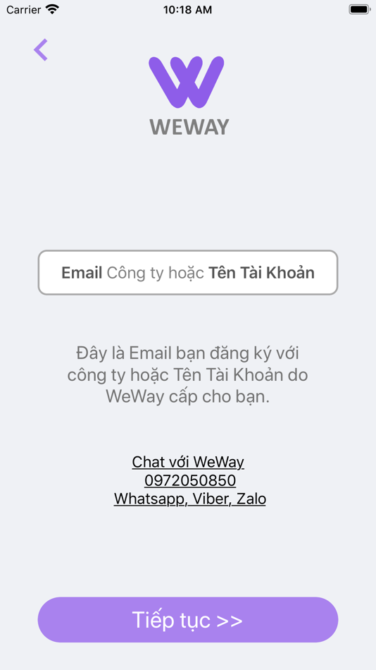 #2. WeWay – Ứng lương khi bạn cần (iOS) Podle: Hoan Tran