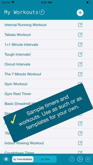Ultra Intervals Workout Timer iPhone screenshot 5 - Health & Fitness app