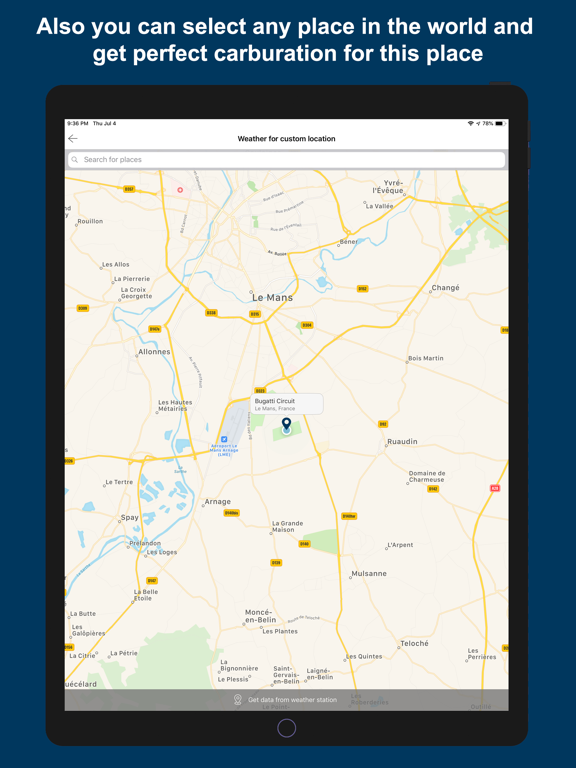 Jetting IAME KZ1 / KZ2 Kart iPad screenshot 8 - Sports app