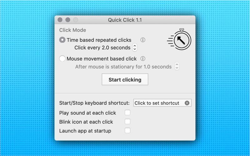 quick click - mouse clicker iphone screenshot 1