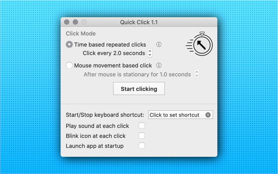 Quick Click - mouse clicker - 1.4 - (macOS)