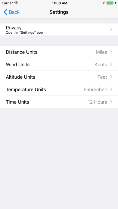 AtmoShot Aviation Weather Screenshot