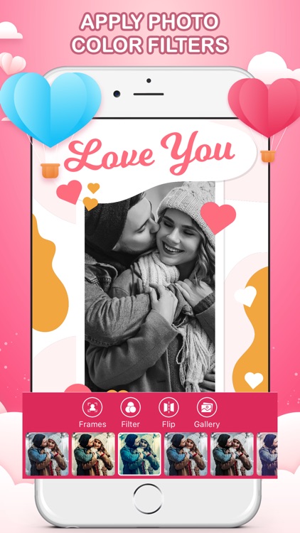 Valentine's Greeting & Frames screenshot-4