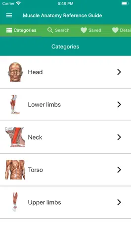 Game screenshot Muscle Anatomy Reference Guide mod apk