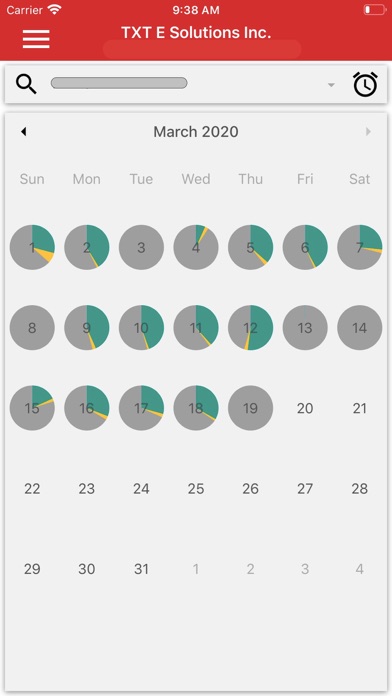 TXT Executive Dashboard Screenshot