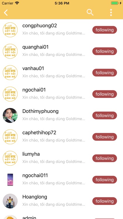 GoldTime Messenger screenshot-6