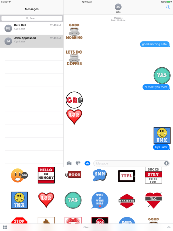 Screenshot #5 pour Express Yourself Stickers