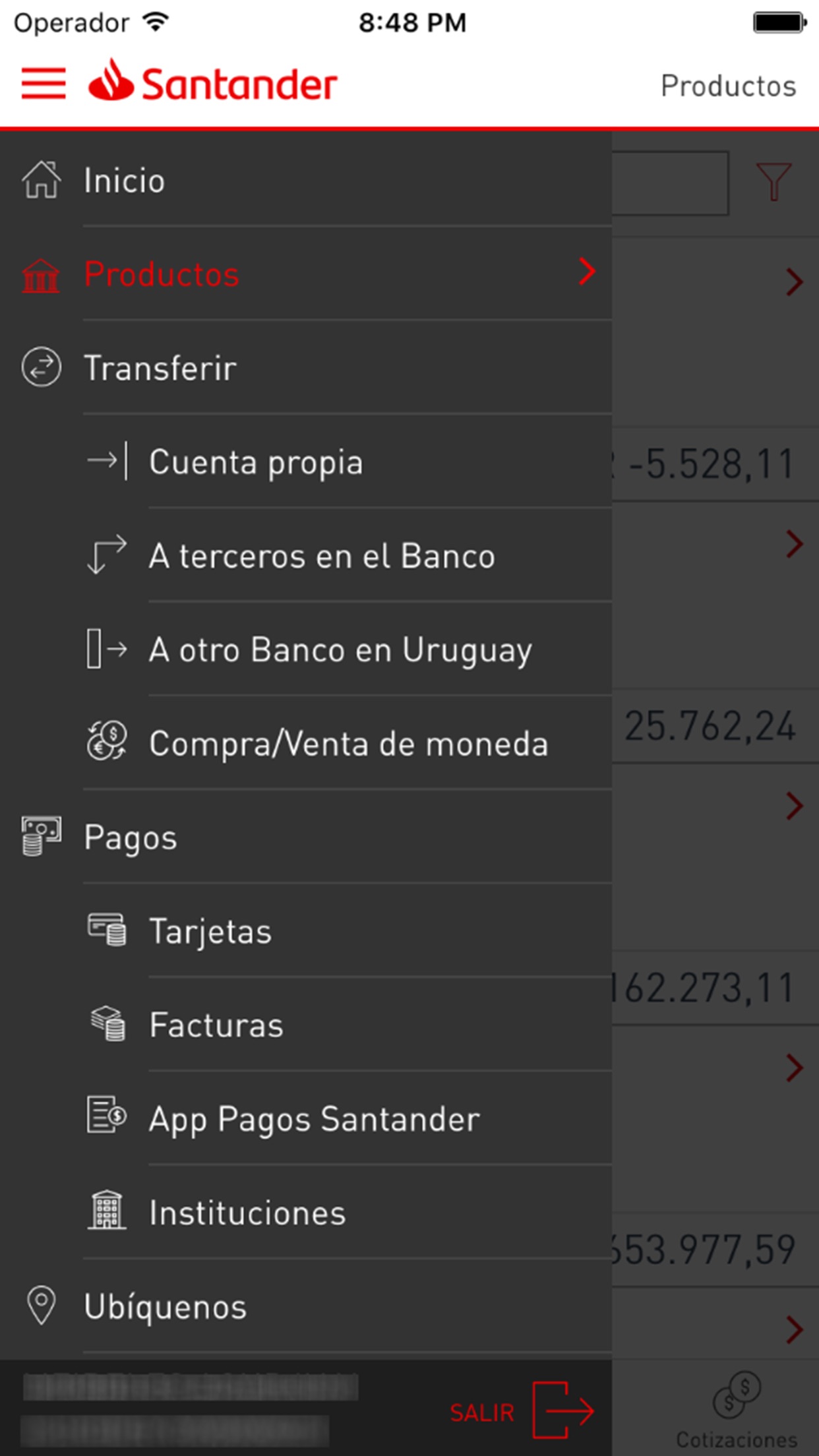 Screenshot 4 of Santander Uruguay