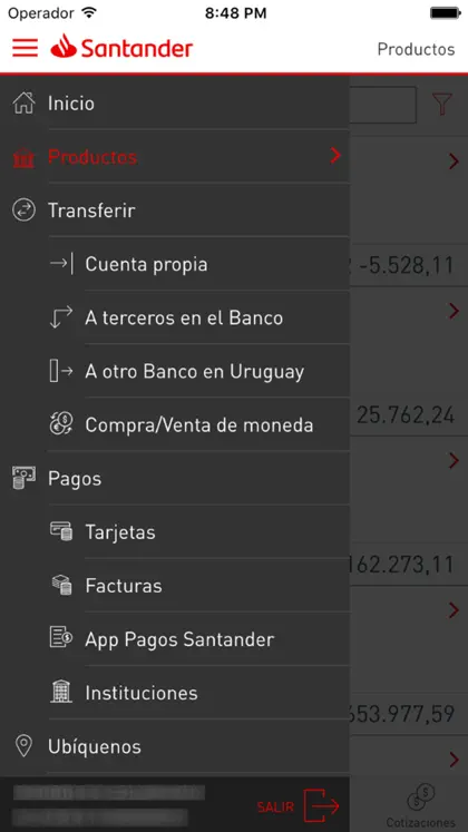 Screenshot 4 von 5 zu Santander Uruguay