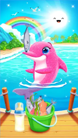 Game screenshot My Baby Twin Dolphins apk