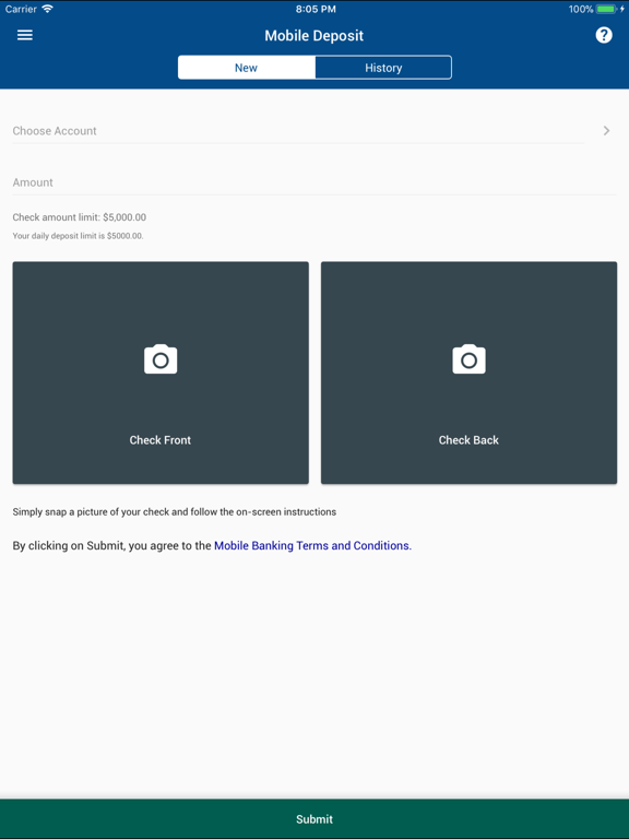 Penn State FCU Penny Mobile iPad screenshot 4 - Finance app