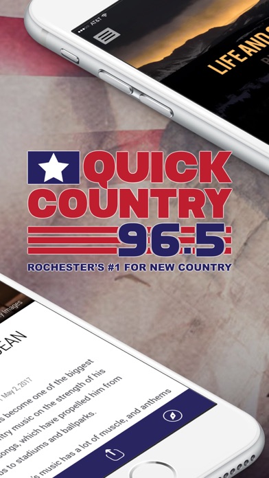 Quick Country 96.5 (KWWK) Screenshot